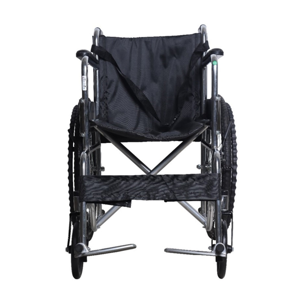 MHL 1009 Pro - Manual Wheelchair With Metallic Footrest