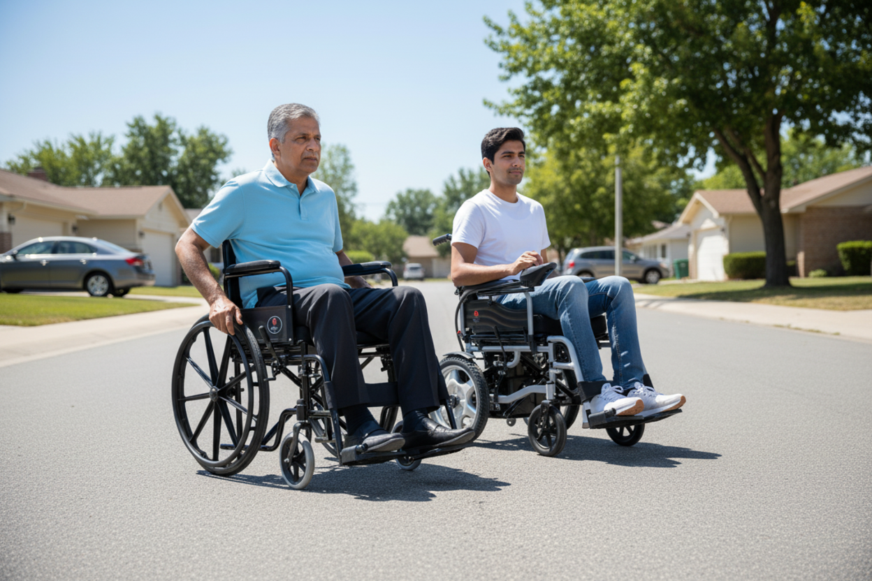 Manual vs. Electric Wheelchairs: What's Best for You? - Hero Eco Med
