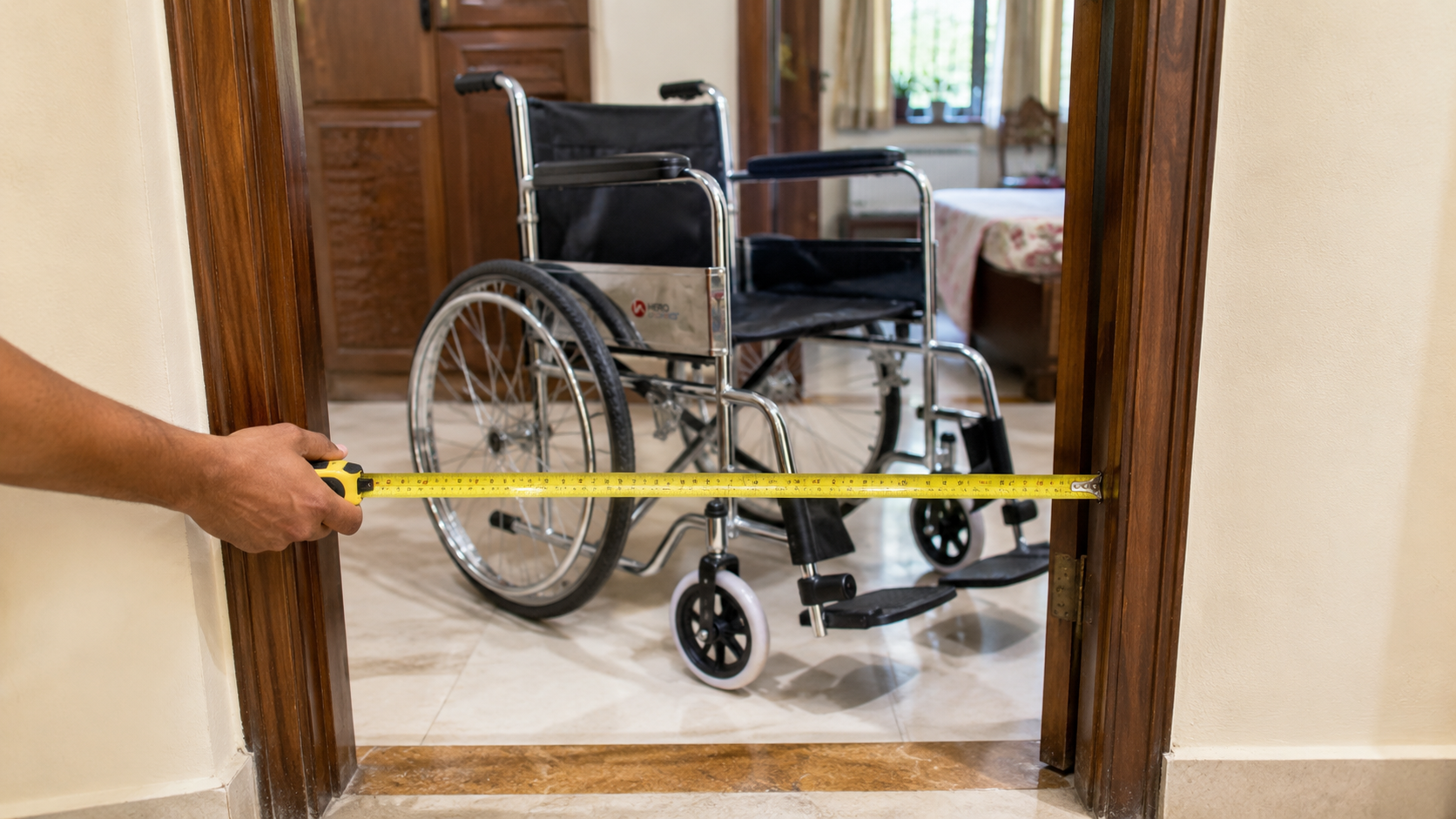 Wheelchair widths and Indian doorways: will it actually fit?
