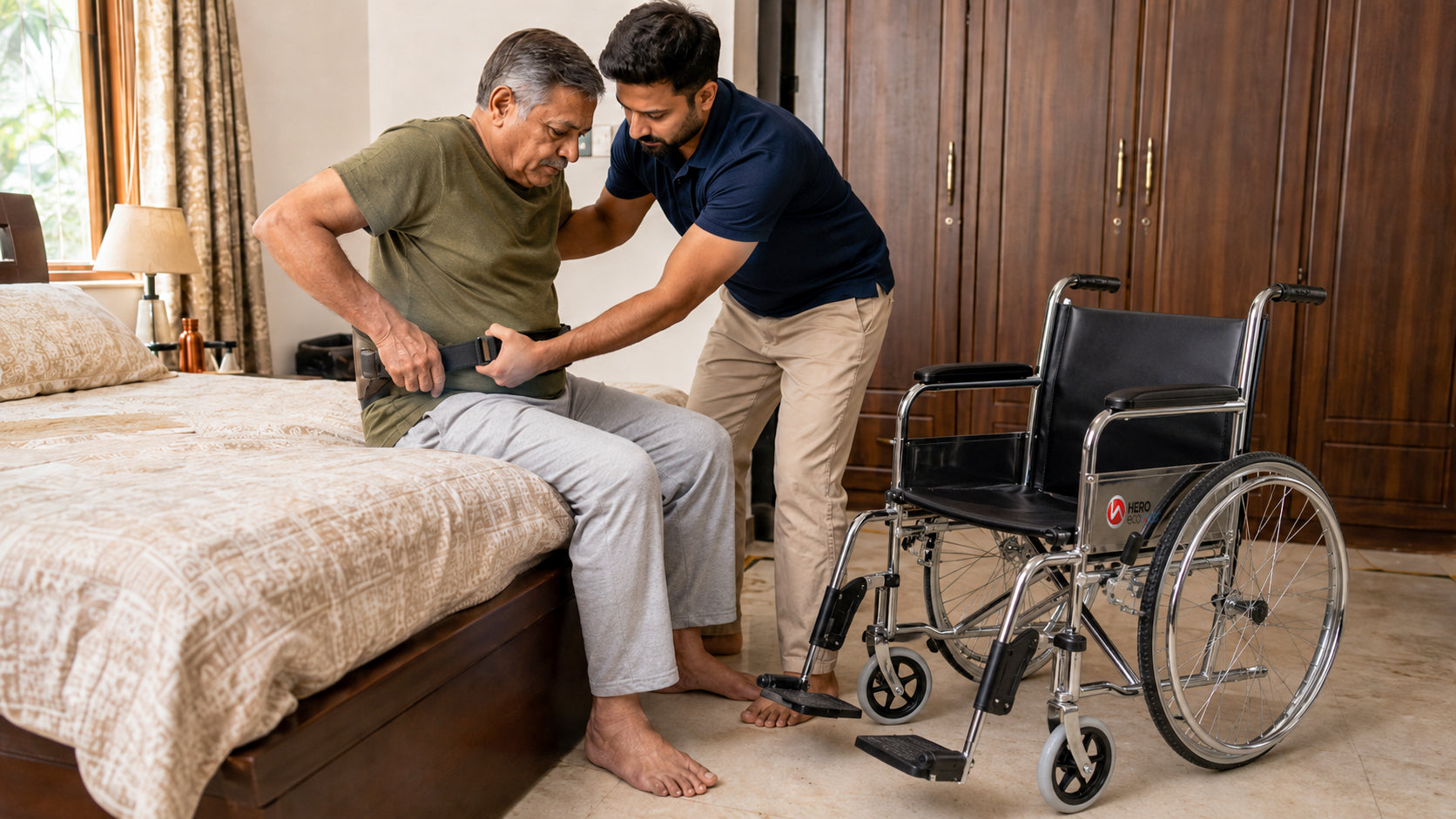 Safe Bed-to-Wheelchair Transfers: A Caregiver’s Guide