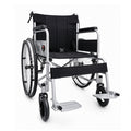 Hero Ecomed Winn 101 S | Manual Wheelchair | Powder Coated Frame | Foldable Backrest | Propelling Ring | Attendant Brake | Easy Portable Wheelchair For Patients & Elderly | 100 kg Capacity