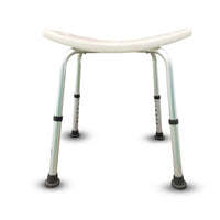 Hero Ecomed  ReLive 101 Q | Aluminium Shower Chair | Adjustable Height Bathroom Chair | Lightweight Shower Chair | Non-Slip Bathing Chair for Adults & Recovery Patients  | Capacity 100 kg