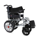 Hero Ecomed - E-Winn 201 I | Electric Foldable Wheelchair | Lithium Battery | Strong MS Frame | 5-Speed Joystick controls | Portable Motorized Wheelchair for Indoor & Outdoor Use | 100 kg Capacity