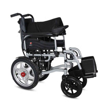 Hero Ecomed - E-Winn 201 I | Electric Foldable Wheelchair | Lithium Battery | Strong MS Frame | 5-Speed Joystick controls | Portable Motorized Wheelchair for Indoor & Outdoor Use | 100 kg Capacity