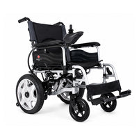 Hero Ecomed - E-Winn 201 A | Electric Foldable Wheelchair  |  5-Speed Joystick Control | Motorized Portable Wheelchair for Elderly & Disabled | Capacity 100 kg
