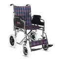 Hero Ecomed - MHL 1004-X Manual Wheelchair | Compact Foldable wheelchair | Antimicrobial Upholstery | Easy Portable Wheel chair for senior citizens & Patients | 100 kg Capacity