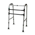 Hero Ecomed - Liberty 101 W | Foldable Walker | Heavy-Duty Double Bar Walking Aid | Anti-Slip Rubber | Mobility Support for Elderly & Injury Recovery | 100 kg Capacity