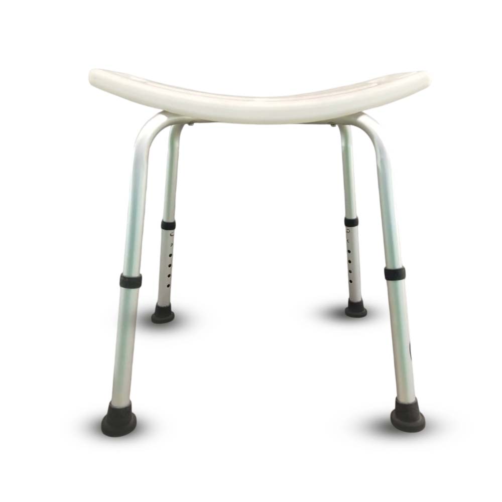Hero Ecomed  ReLive 101 Q | Aluminium Shower Chair | Adjustable Height Bathroom Chair | Lightweight Shower Chair | Non-Slip Bathing Chair for Adults & Recovery Patients  | Capacity 100 kg