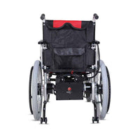 Hero Ecomed E-Winn 202 I | Electric Wheelchair | Strong MS Frame | LFP Lithium Battery | Flippable Armrest | 5-Speed Controller | Electric Wheelchair For Patients & Elderly | 110 kg capacity
