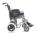 Hero Ecomed - MHL 1004-X Manual Wheelchair | Compact Foldable wheelchair | Antimicrobial Upholstery | Easy Portable Wheel chair for senior citizens & Patients | 100 kg Capacity