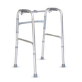 Hero Ecomed - Liberty 203 W | Foldable Walker | Lightweight Adjustable Aluminium Walking Aid with Anti-Slip Rubber Legs | Height Adjustable | Mobility Support for Elderly, Injury Recovery & Daily Walking Use
