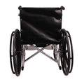 MHL 1002 C-Eva Manual Chrome finish Commode Wheelchair with Mag Wheels and Eva tyres