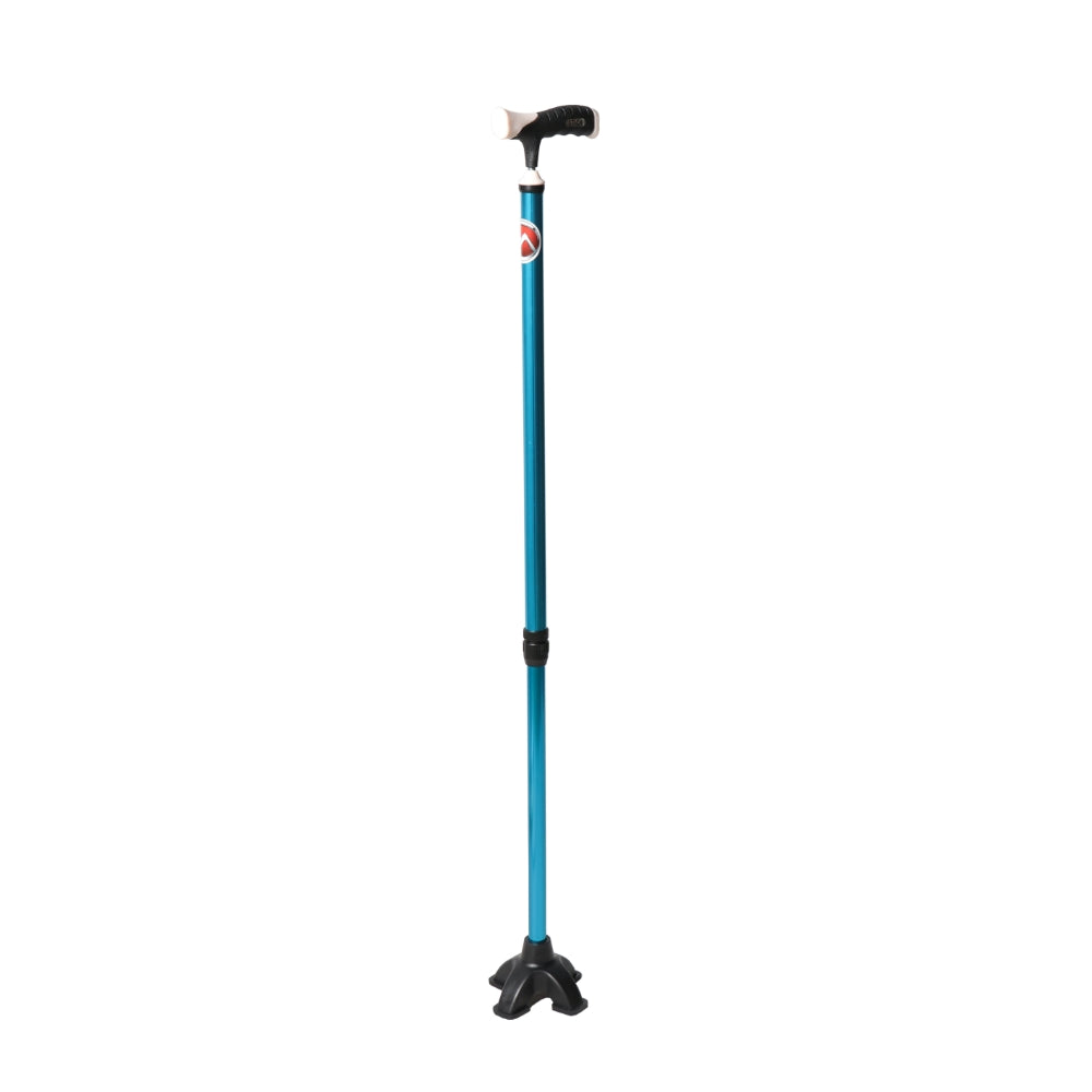 MHL 2021 - Walking Stick With Quadripod Base - Hero Eco Med