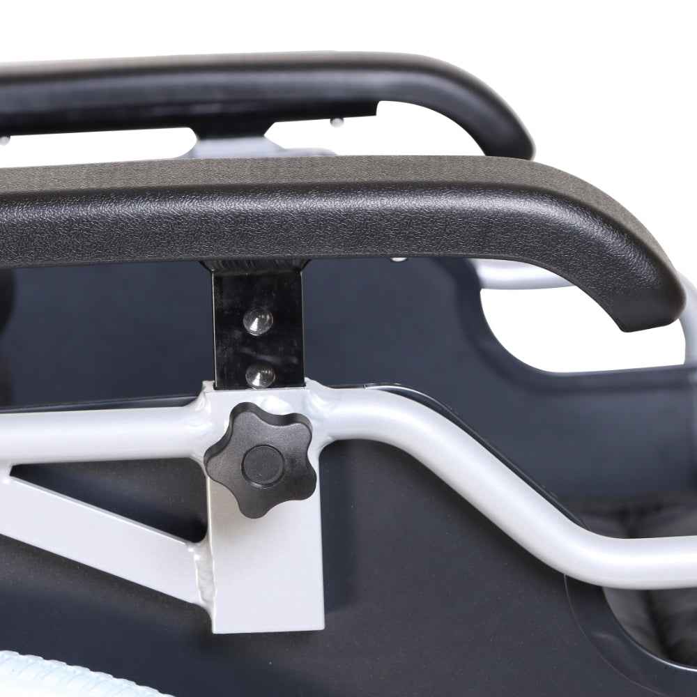 MHL 5000 A - Manual Wheelchair with Detachable Rear Wheels and Adjustable Armrests