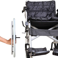 MHL 5000 A - Manual Wheelchair with Detachable Rear Wheels and Adjustable Armrests