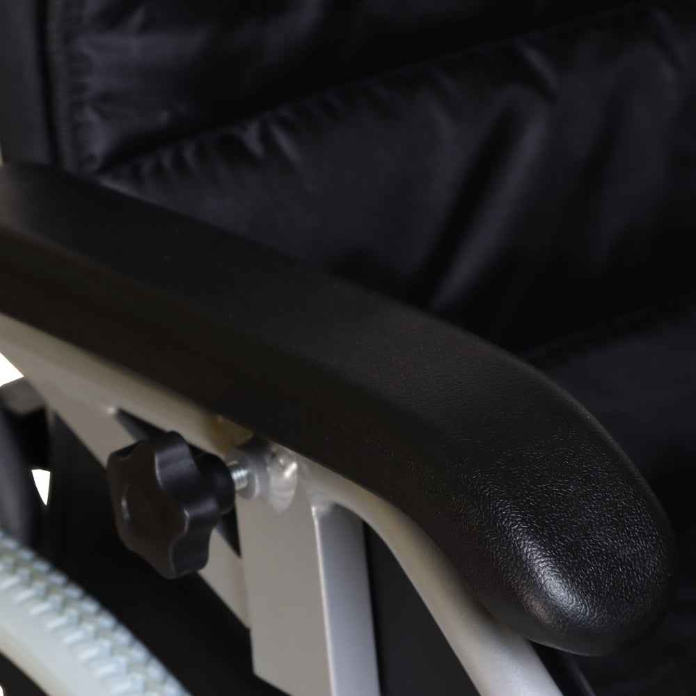 MHL 5000 A - Manual Wheelchair with Detachable Rear Wheels and Adjustable Armrests