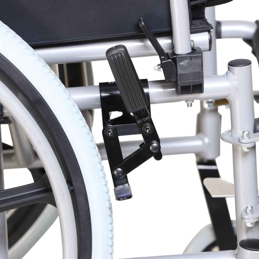 MHL 5000 A - Manual Wheelchair with Detachable Rear Wheels and Adjustable Armrests