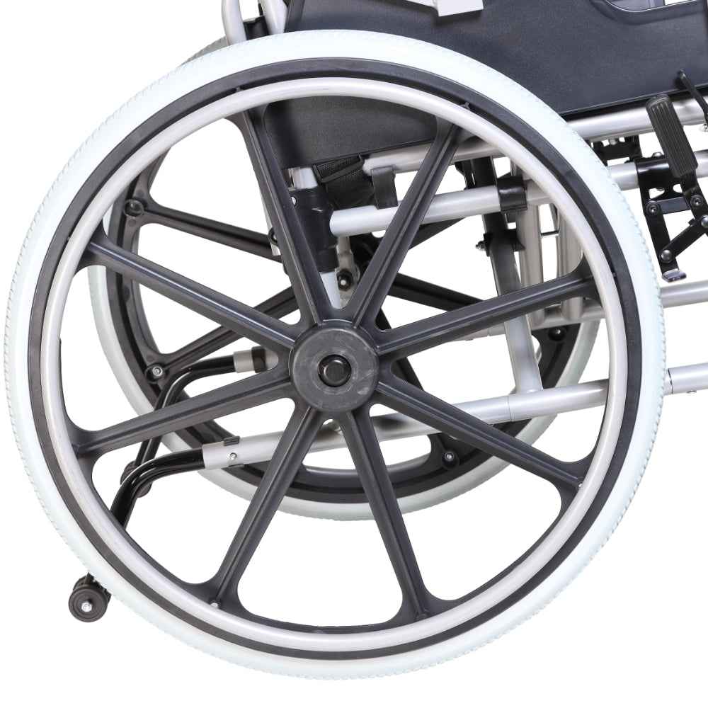 MHL 5000 A - Manual Wheelchair with Detachable Rear Wheels and Adjustable Armrests